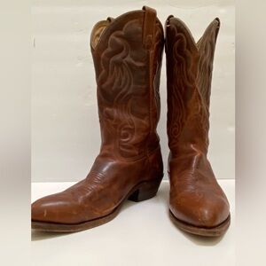 Brahma Rich Brown cowboy Boots